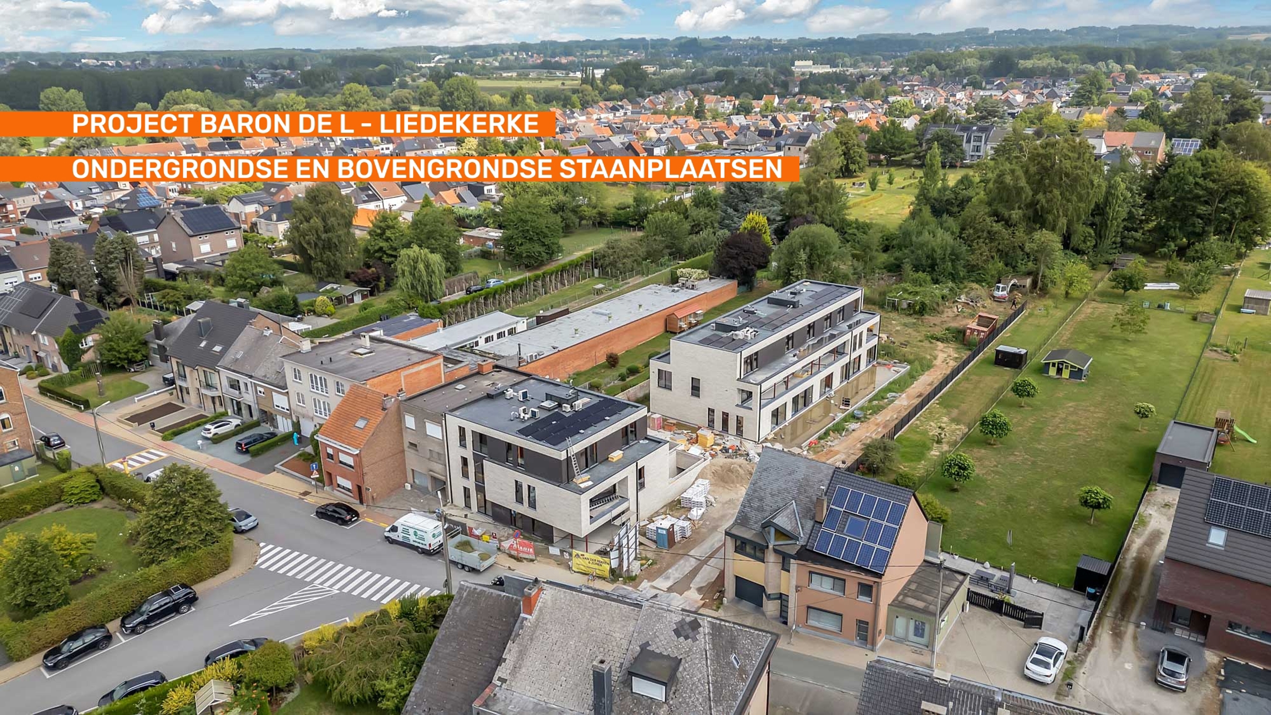 Bovengrondse staanplaatsen te koop nabij centrum Liedekerke - foto 3