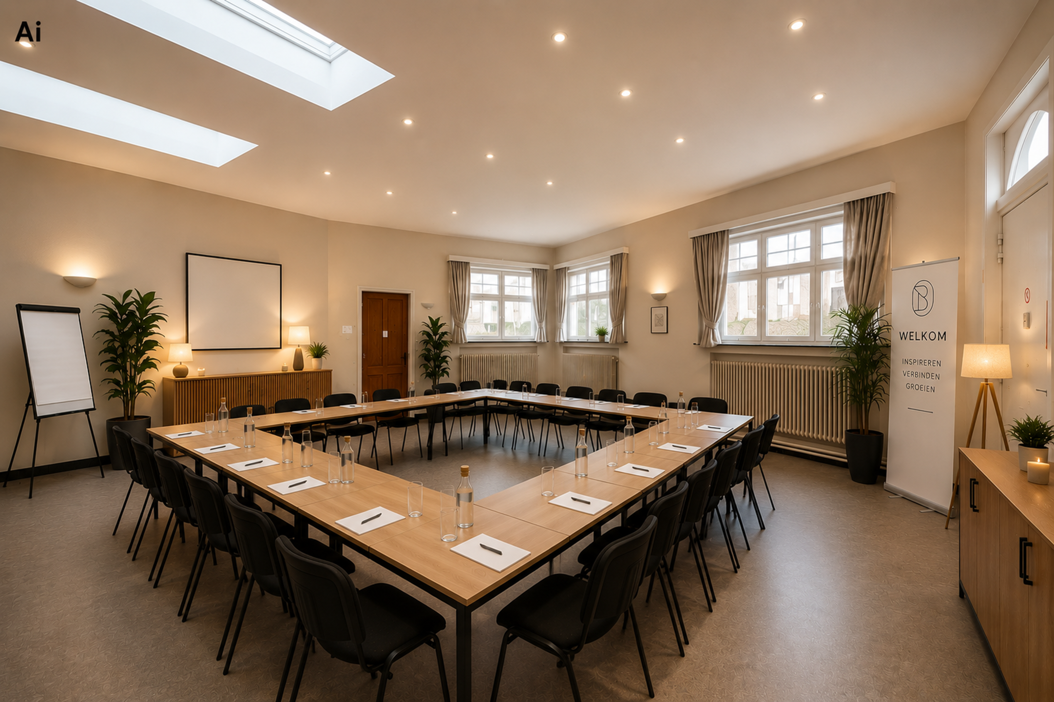 UNIEKE HERENWONING met OPRIT, GARAGES en TUIN - foto 5