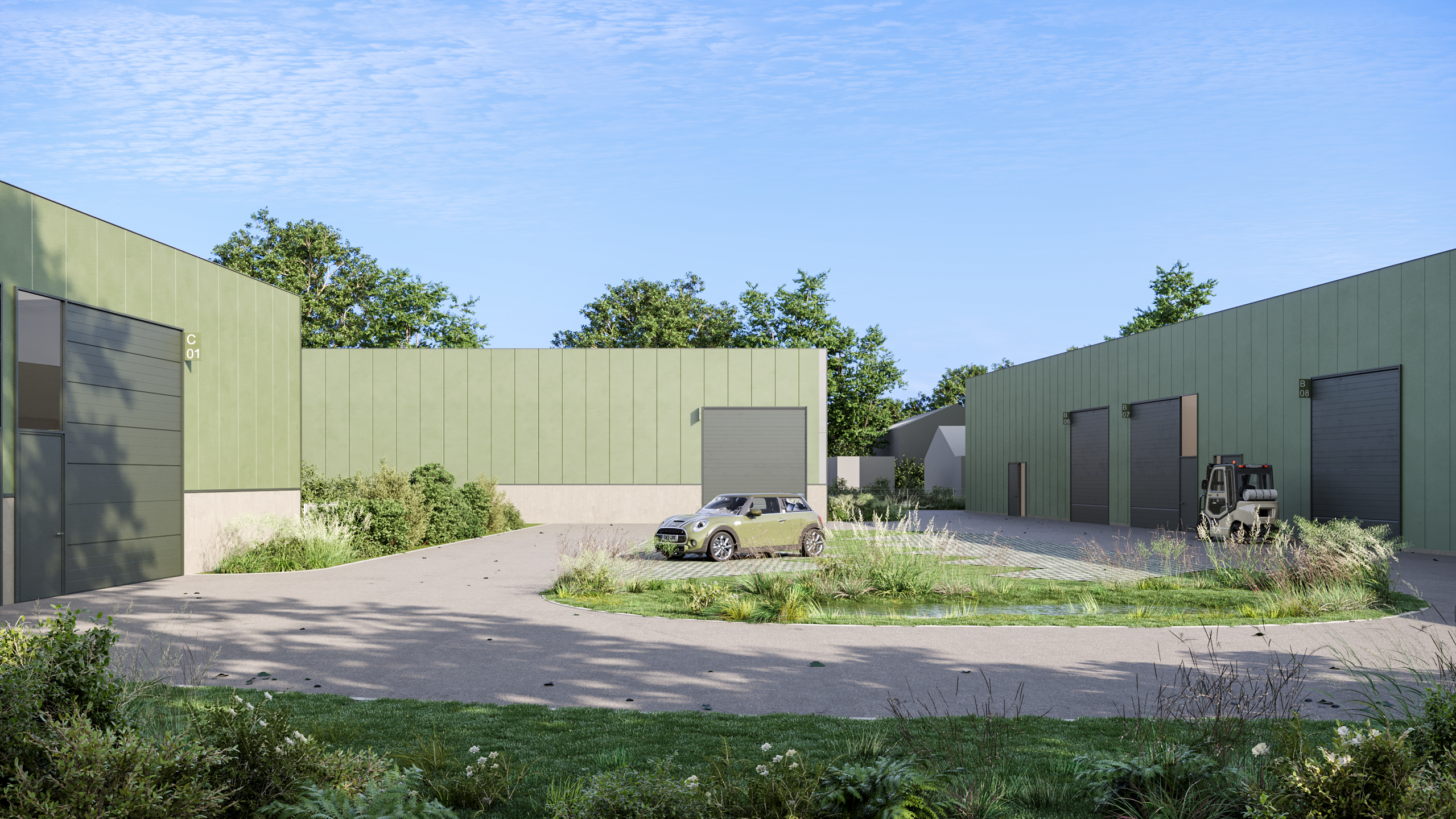 Nieuwbouw KMO-unit van 123 m² te koop in Anzegem - foto 1