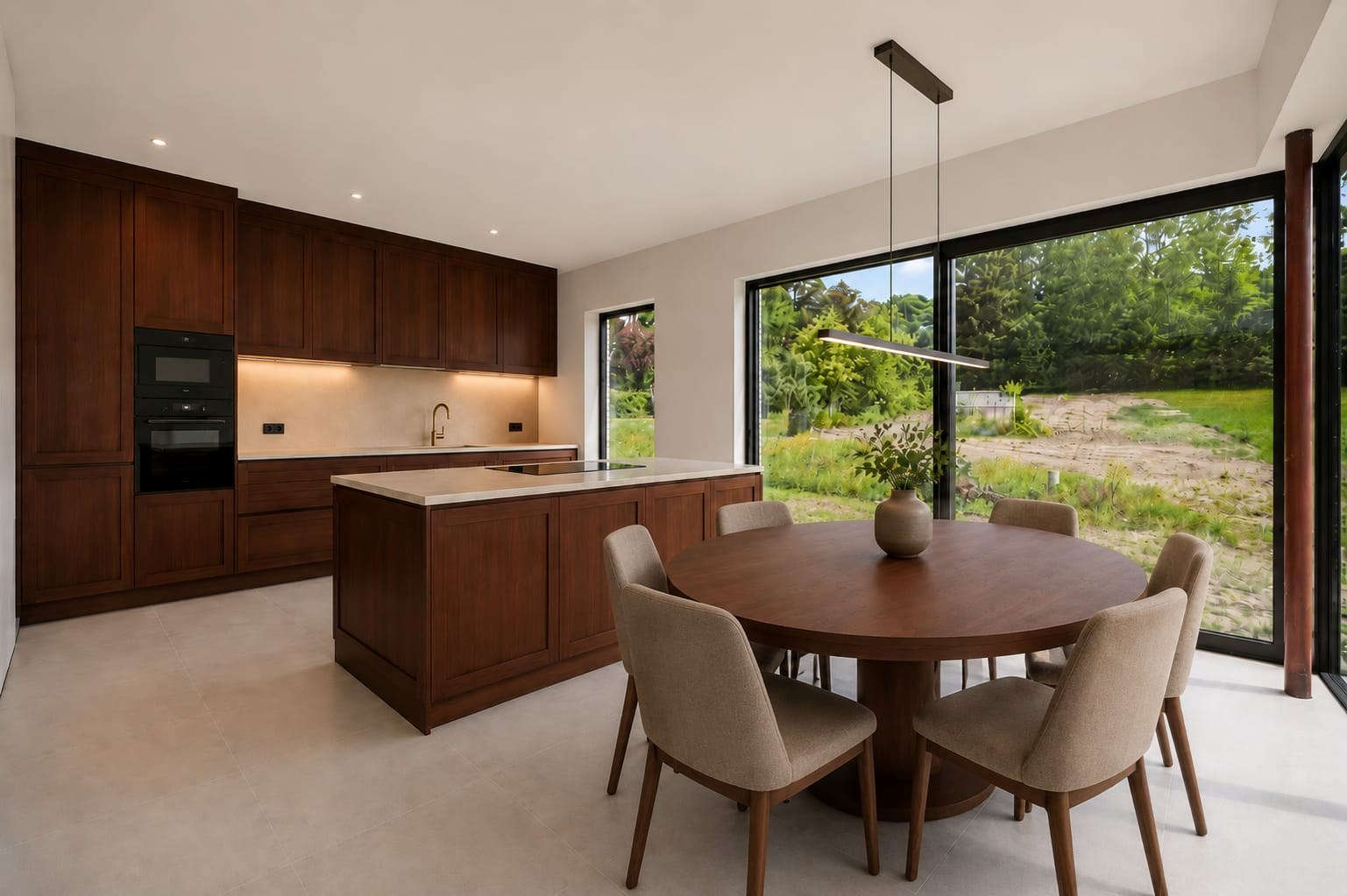 Maison neuve architecturale avec mezzanine, 4 chambres et jardin ensoleillé - photo 5