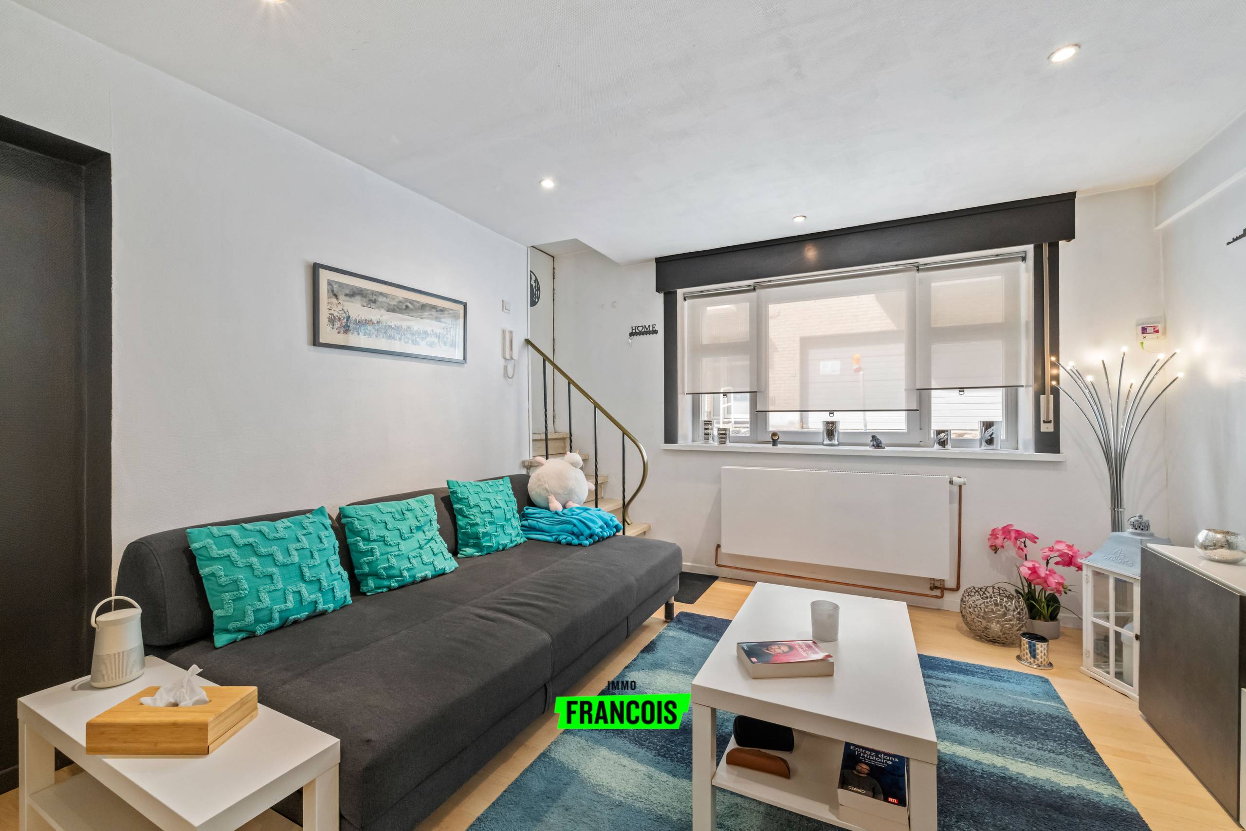 Gezellig éénslaapkamerappartement met koer en open leefruimte nabij zee en centrum te Oostende - foto 5