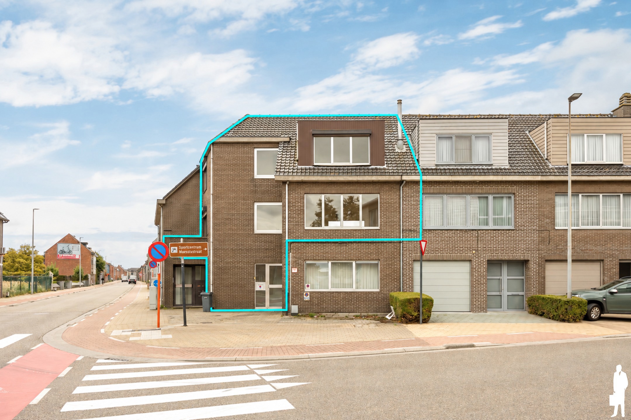Duplex appartement met 2 terrassen en 2 staanplaatsen - foto 1