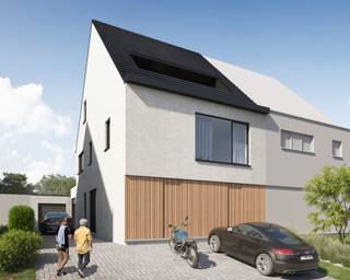 Ontdek deze prachtige nieuwbouwwoning, gekenmerkt door een tijdloze, moderne architectuur en bestaande uit twee afzonderlijke wooneenheden. Elke...
