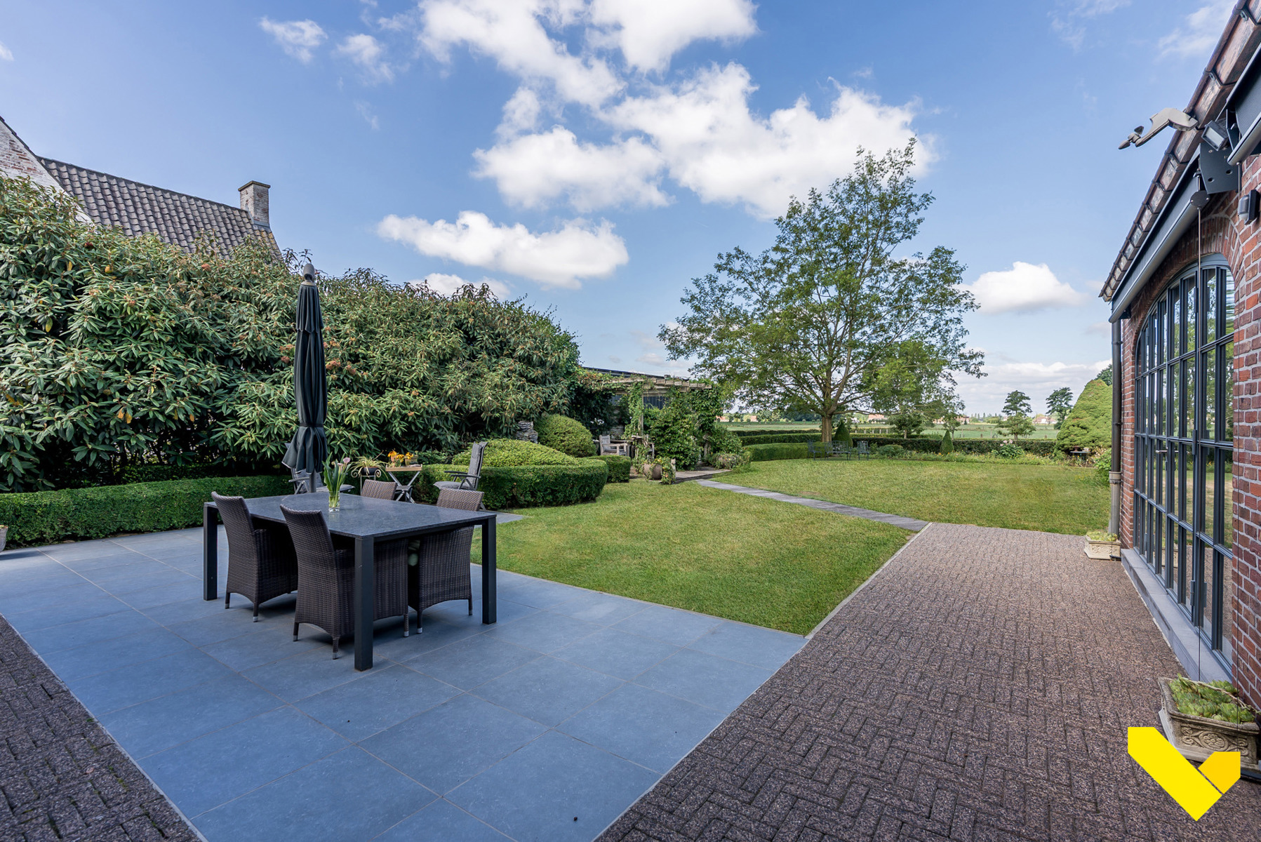 Royaal landhuis met prachtig uitzicht in groene omgeving. - foto 2