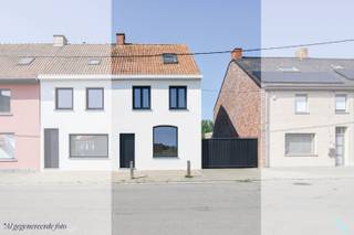 Ontdek deze verder af te werken halfopen bebouwing met een bewoonbare oppervlakte van 177 m² (volgens EPC-attest), gesitueerd op een zuidwest...