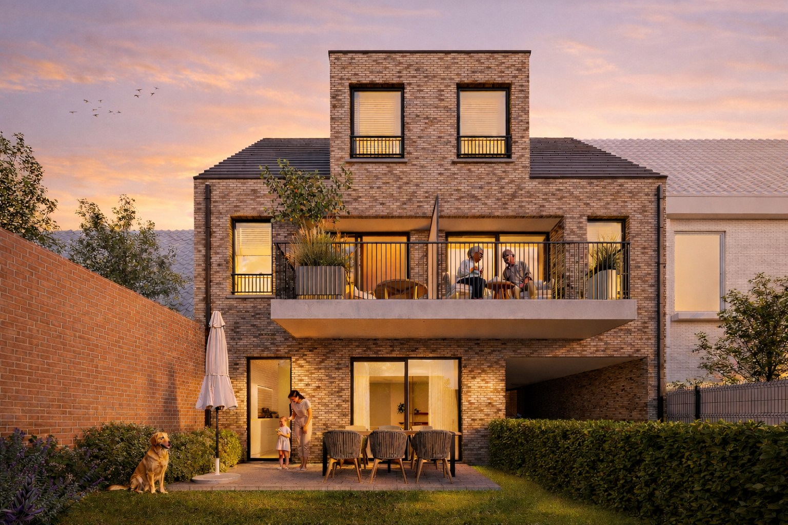 Nieuwbouwappartement met zonnige tuin te Maldegem - foto 5