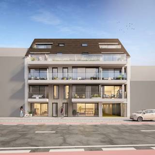 Deze mooie nieuwbouwresidentie Albert omvat 13 energiezuinige nieuwbouwappartementen, allen voorzien van het modernste wooncomfort. Een volledig geïnstalleerde keuken, vloerverwaming, warmtepomp en zoveel meer. Ideaal voor vaste bewoning, 2de verblijf of als investering.<br /><br />Dit appartement bestaat uit: lnkomhal - living - keuken - patio - nachthal - berging - wasplaats - toilet - 2 slaapkamers - badkamer - tuin. Er is een ruime garagebox bij de residentie beschikbaar. <br /><br />Contacteer ons voor het lastenboek of een bezoek ter plaatse. <br /><br />Vrij bij akte. EPC: appartement in aanbouw. 6 % BTW mogelijk, indien voldaan aan de voorwaarden.
