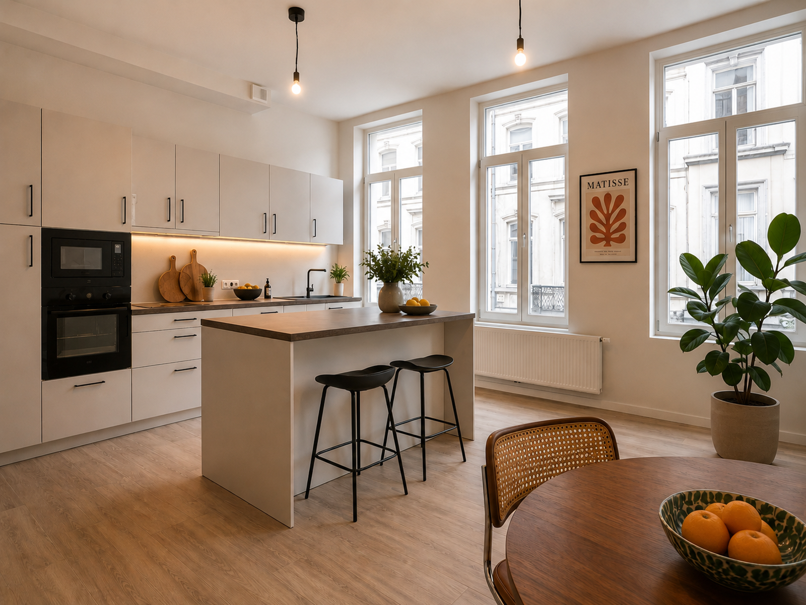 1-slaapkamer appartement nabij Louizalaan - foto 4