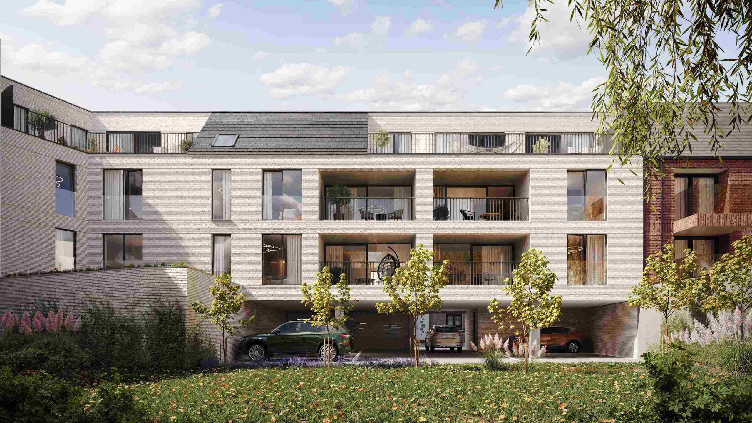 Nieuwbouw appartement met 2 slpk en terras te Wondelgem - foto 3