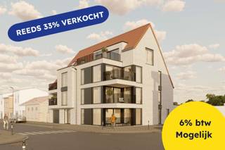 In het hartje van Oudenburg op de hoek van de Zandvoordsestraat met de Vissserstraat vinden we deze kleinschalige nieuwe residentie terug bestaande uit 6 ruime appartementen. Appartement 1.02 bevind zich op de eerste verdieping en heeft een oppervlakte van zo'n 105,67 m². Dit appartement bestaat uit een inkomhal met apart toilet. Een ruime leefruimte met open ingerichte keuken en toegang tot het private terras. Voorts is er nog de nachthal met aansluiting tot 2 slaapkamers, een badkamer en een berging. Dit appartement wordt tot in de puntjes afgewerkt met kwaliteitsvolle materialen, waarin u als koper volledige inspraak in de afwerking hebt. Overigens wordt het appartement individueel verwarmd via een warmtepomp, waarvan de unit zich in de berging bevind. (Gvg, WgLk, Gmo, Gvkr, Vv) ~ E-peil: 30 ~ Ref. OU25955<br /><br />Binnen de residentie is het eveneens mogelijk tot het aankopen van een garagebox of autostaanplaats. Overigens is er een gemeenschappelijke fietsen- en afvalberging aanwezig.<br /><br />Vraag gerust naar ons lastenboek en plannen op kantoor!<br />Voor meer uitleg maken wij graag met u een afspraak voor een persoonlijk gesprek! Tot binnenkort? Residentie Vastgoed<br /><br />Residentie Vastgoed treedt niet op als bemiddelaar maar als verkoper van het onroerend goed