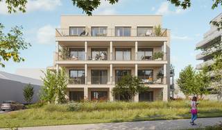 App. C.0.5: Dit nieuwbouwappartement op het gelijkvloers heeft 2 slaapkamers, een terras van +/- 21 m² en een oppervlakte van +/- 108 m². Dit lichtrijk appartement is gelegen in het hart van Roeselare. Het Laere bevindt zich op wandelafstand van alle dagelijkse voorzieningen, winkels en restaurants. Met de fiets breng je je kinderen in enkele minuten naar de crèche of één van de drie scholen die zich in de buurt bevinden. Dit alles vanuit de groene oase van het Noordhofpark. Geïnteresseerd in een duurzaam en kwalitatief nieuwbouwappartement met een ruim terras en zicht op het groen? Dan moet je in Het Laere zijn. <br /><br />Interesse of vragen? Meer info op matexi.be/hetlaere of contacteer vrijblijvend onze sales consultant op 051 28 03 70.