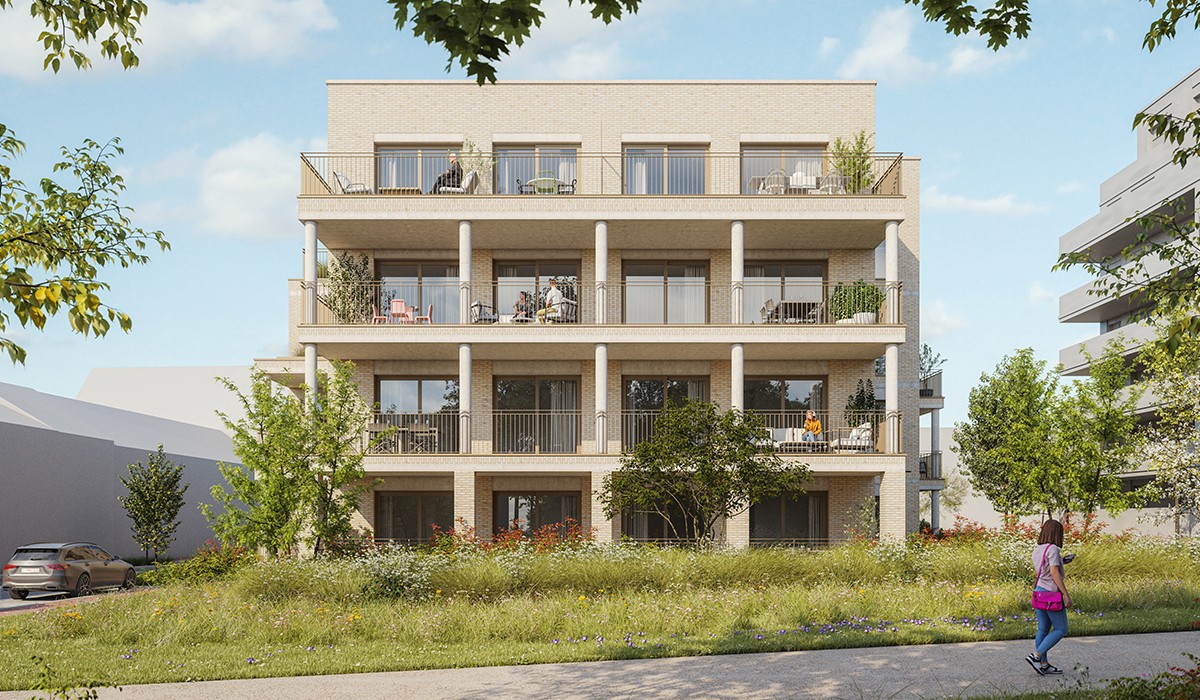 App. C.0.5: gelijkvloers appartement met 2 slaapkamers met zicht op het Noordhofpark - foto 1