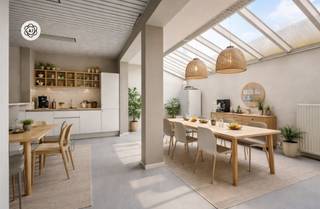 Voormalig notariskantoor: mogelijks leuk appartement met veel lichtinval, en veel potentieel! 210m2, + kelder/archief van 40m2 en een terras. Ideaal voor mensen die op zoek zijn naar een gelijkvloers appartement met terras en kelder, en dit op een centrumlocatie in centrum Waregem. Mogelijkheid bijkopen extra parking.