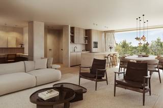 Dit appartement maakt deel uit van "Villa Émeraude", een exclusief en kleinschalig nieuwbouwproject met slechts 14 villa-appartementen, verdeeld over twee elegante residenties. Het pand combineert de rust en discretie van het project met een doordachte indeling en een aangenaam wooncomfort, passend binnen de tijdloze architectuur.<br /><br />Gelegen op de tweede verdieping, op slechts enkele stappen van zee, strand en de duinen van Ster der Zee, geniet dit appartement van een rustige ligging in een residentiële omgeving. Grote raampartijen en zonnig hoekterras zorgen voor een aangename lichtinval en een vlotte verbinding tussen binnen en buiten.<br /><br />Indeling<br />Ruime inkomhal | afzonderlijk toilet met lavabo | berging met mogelijkheid voor wasmachine/droogkast | volledig uitgeruste en open keuken met kwalitatieve toestellen | lichtrijke leefruimte met toegang tot zonnig hoekterras | nachthal met bureauhoek | eerste slaapkamer met bijhorende badkamer (inloopdouche en dubbele lavabo in meubel) | tweede afzonderlijk toilet met lavabo | tweede slaapkamer met bijhorende badkamer (inloopdouche en lavabo in meubel). <br /><br />Op de ondergrondse verdieping bevinden zich private kelders, afgesloten garageboxen, een gemeenschappelijke fietsenberging en een vuilnislokaal.<br /><br />Dit pand vormt een comfortabele woonoplossing aan zee en een waardevaste investering binnen een kleinschalig kwaliteitsproject.