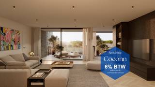 Graag meer informatie? Neem contact op met ons kantoor op het nummer 011 22 22 80.<br />Neem zeker al eens een kijkje op onze website: https://www.vercammenwoonprojecten.be/nieuwbouwproject/residentie-coconn-luxe-appartementen-te-koop-penthouses-bochtlaan-centrum-3600-genk/<br /><br />"Fijn wonen tussen stad en natuur"<br /><br />Residentie COCONN, gelegen langs de heringerichte Bochtlaan, die het bruisende stadscentrum van Genk met C-Mine verbindt.<br />Een hedendaags woonproject dat dromen laat uitkomen.<br /><br />Coconn biedt een gevarieerd aanbod aan hoogwaardige wooneenheden, een hedendaagse kantoorruimte en een ruime ondergrondse parkeergarage, met als kers op de taart: een prachtig tuindomein met een bijhorende recreatieruimte, exclusief bestemd voor de bewoners van coconn! Van een knusse studio met één slaapkamer tot een ruim penthouse met drie slaapkamers. De oppervlaktes variëren van 63 m² tot 179 m². De mogelijkheden zijn eindeloos, met een perfecte woonoplossing voor elke levensfase – of je nu jong bent of net iets ouder.<br /><br />De troeven op een rijtje:<br />- Richt jouw nieuwe thuis volledig in naar jouw eigen smaak en wensen! Wij staan je graag bij, gedurende het koopproces.<br />- Kom thuis omgeven door een prachtig tuindomein, op wandelafstand van het centrum.<br />- Geniet van meerdere terrassen, veel licht én privacy.<br />- Duurzaamheid staat op 1!<br />- Keuze uit 1, 2 of zelfs 3 slaapkamers. Voor ieder wat wils.<br />- Ben je nog eigenaar van een woning? Met onze expertise begeleiden wij jou graag in het volledige verkooptraject.<br /><br />"Met coconn streven we naar een woonervaring die je verwachtingen overtreft. Tot in de kleinste details. Dit is het begin van jouw uniek verhaal."<br /><br />- 1 slpk appartement vanaf € 260.000 excl. kosten <br />- 2 slpk appartement vanaf € 290.000 excl. kosten<br />- 3 slpk appartement vanaf € 400.000 excl. kosten<br /><br />Bovenstaande prijzen zijn excl. ondergrondse parkeergarage met private bergingen.<br /><br />Tot gauw!