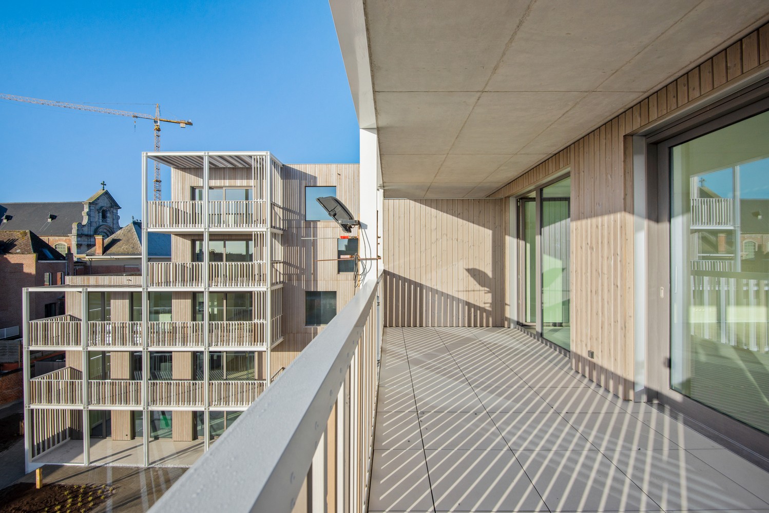 Ruim 1-slaapkamerappartement met groot terras op de derde verdieping – De Lesselier - foto 3