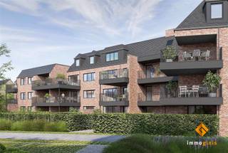 PENTHOUSE van 132 m² met drie slaapkamers, voorzien van een zuidgericht terras van 14 m². Gelegen op wandelafstand van het bos! Indeling: inkomhal,...