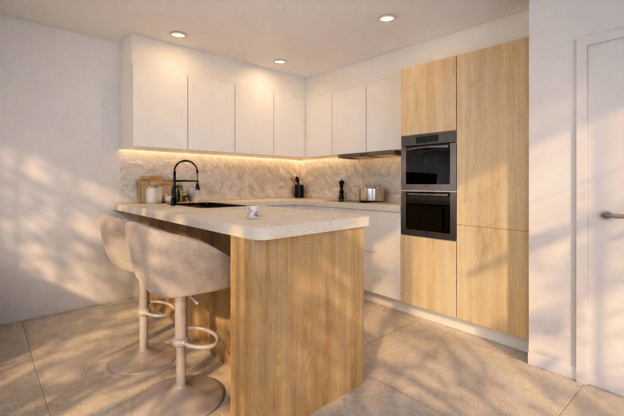 Moderne halfopen nieuwbouwwoning in Erembodegem - foto 4