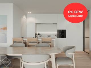 Nieuwbouwresidentie 'Swan' is een klassevolle residentie met 22 appartementen en 15 garages. Gebouwd in een hedendaagse stijl, gelegen in de nabijheid van zowel het station, winkelstraten als de jachthaven van Blankenberge! Mogelijkheid tot aankopen aan 6% BTW mits voldaan aan voorwaarden<br /><br /><u><strong>INDELING - DUPLEX (</strong></u><strong>±103,33m²)</strong><u><strong>:</strong></u><br /><strong>Vierde verdieping (±92m²):</strong><br />Inkomhal - LICHTRIJKE leefruimte met volledig ingerichte open keuken (o.a. met mogelijkheid tot dubbele spoelbak, kookeiland, kookfornuis, dampkap, combi-oven, koelkast met vriesvak en vaatwasmachine) - berging (met wasplaats) - afzonderlijk gastentoilet (met lavabo) - 2 ZONNETERRASSEN (12m² - GANSE DAG ZON!).<br /><br /><strong>Vijfde verdieping (±55m²):</strong><br />Nachthal - badkamer (o.a. met lavabomeubel, douchecel en toilet) - 3 slaapkamers.<br /><br /><u>Opmerkingen:</u><br />- ENERGIEZUINIGE appartementen: E-peil => E30<br />- VLOERVERWARMING met WARMTEPOMP!<br />- ZONNEPANELEN VOORZIEN!<br />- Hoogrendementsbeglazing met PVC schrijnwerk!<br />- VENTILATIETYPE SYSTEEM D!<br />- Fietsenberging aanwezig<br />- VRIJE KEUZE qua VLOEREN, BADKAMER &amp; KEUKEN!<br />- Mogelijkheid tot het aankopen van een GARAGEBOX en kelderberging IN HET GEBOUW!<br /><br />Het project 'Swan' staat garant voor wonen met uitstraling op een centraal gelegen en interessante plek, op wandel- &amp; fietsafstand van winkels, scholen, het openbaar vervoer, de zeedijk en het strand! Het project biedt een diversiteit aan appartementen gaande van 1- tot 3 slaapkamerappartementen met een zeer KWALITATIEVE afwerking! Alle appartementen genieten van een mooi terras! Contacteer ons snel voor verdere informatie op 050/70.01.02 of info@centro.be!
