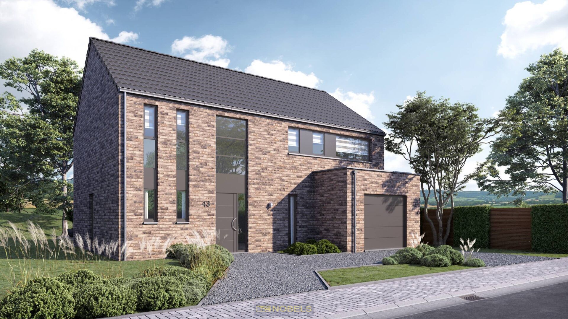 Te koop, nieuw te bouwen villa op gunstige ligging te Oosterzele - photo 1