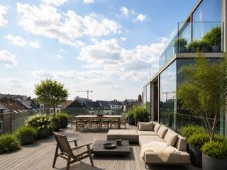 <span><span><span><span><span><span><span><span><span><span>Domus Aurea - internationaal bekroonde wereldarchitectuur van Govaert en Vanhoutte Architecten.</span></span></span></span></span></span></span></span></span></span><br /><strong><span><span><span><span><span><span><span><span><span><span> </span></span></span></span></span></span></span></span></span></span></strong><br /><u><span><span><span><span><span><span><span><span><span><span>Exclusieve casco triplex penthouse (ca. 440 m² bvo) met exceptionele ruimtelijkheden en verschillende terrassen (ca. 160 m²) met verbluffende zichten.</span></span></span></span></span></span></span></span></span></span></u><br /><span><span><span><span><span><span><span><span><span><span> </span></span></span></span></span></span></span></span></span></span><br /><em><span><span><span><span><span><span><span><span><span><span>Voor meer informatie, mail naar info@carloeggermont.be.</span></span></span></span></span></span></span></span></span></span></em><br /><span><span><span><span><span><span><span><span><span><span> </span></span></span></span></span></span></span></span></span></span><br /><span><span><span><span><span><span><span><span><span><span>Gelegen in het centrum van Gent, namelijk in de historische Vlaanderenstraat waar hoofdzakelijk 19e-eeuwse gevels het straatbeeld kenmerken, vinden we deze unieke penthouse.</span></span></span></span></span></span></span></span></span></span><br /><span><span><span><span><span><span><span><span><span><span> </span></span></span></span></span></span></span></span></span></span><br /><span><span><span><span><span><span><span><span><span><span>Deze casco triplex bevindt zich in het prestigieuze project ‘Domus Aurea’, naar de hand van Govaert en Vanhoutte Architecten en uitgevoerd door ABS Bouwteam, met als gevolg de winst van de ‘Popular Choice Winner’, de Amerikaanse Architizer A+ Award.</span></span></span></span></span></span></span></span></span></span><br /><span><span><span><span><span><span><span><span><span><span> </span></span></span></span></span></span></span></span></span></span><br /><span><span><span><span><span><span><span><span><span><span>Domus Aurea werd ontworpen volgens de gulden snede en, zoals het architectenduo citeert: “What you see, is what you get.” Een eerlijke en tijdloze architectuur via strak minimalisme, waarbij gestileerde, strakke blokken op elkaar gestapeld werden met in- en uitspringende buitenruimtes.</span></span></span></span></span></span></span></span></span></span><br /><span><span><span><span><span><span><span><span><span><span> </span></span></span></span></span></span></span></span></span></span><br /><span><span><span><span><span><span><span><span><span><span>Als extra is er privatieve parking voorzien in de ondergrondse garage (<u>meerdere plaatsen mogelijk - apart aan te kopen</u>).</span></span></span></span></span></span></span></span></span></span><br /><span><span><span><span><span><span><span><span><span><span> </span></span></span></span></span></span></span></span></span></span><br /><span><span><span><span><span><span><span><span><span><span>Deze entiteit wordt casco aangeboden, waardoor de mogelijkheid bestaat om deze naar eigen smaak in te richten.</span></span></span></span></span></span></span></span></span></span><br /><span><span><span><span><span><span><span><span><span><span> </span></span></span></span></span></span></span></span></span></span><br /><span><span><span><span><span><span><span><span><span><span>Een bijzonder unieke opportuniteit om te wonen in één van de meest exclusieve appartementen/penthouses die de stad te bieden heeft.<br /><br /><em>*visualisaties zijn louter illustratief.</em></span></span></span></span></span></span></span></span></span></span>