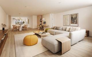 <p><span>4 stijlvolle en energiezuinige nieuwbouw appartementen gelegen in het hart van Brasschaat!</span></p><p><span> </span></p><p><span>APPARTEMENT 1 INDELING:</span></p><p><span>Eerste verdieping</span></p><p><span>Inkomhal - gastentoilet - vestiaire</span></p><p><span>Leefruimte met toegang tot terras van 29 m² (achteraan) en balkon van 5,5 m² (vooraan)</span></p><p><span>Open ingerichte keuken met eiland </span></p><p><span>Was en technische berging</span></p><p><span>2 slaapkamers met toegang tot terras</span></p><p><span>2 ingerichte badkamers</span></p><p><span>Berging B1</span></p><p><span> </span></p><p><span>Groendak van ca. 67 m²</span></p><p><span> </span></p><p><span>Bijzonderheden: </span></p><p><span>- Locatie: Gelegen in het hart van Brasschaat, op loopafstand van alle voorzieningen en nabij het park. </span></p><p><span>- Terrassen: Deze hebben schitterend uitzicht op de groene omgeving en zijn gunstig georiënteerd op de namiddag- en avondzon. </span></p><p><span>- Duurzaamheid: E-peil minder dan 20, warmtepomp, type D ventilatiesysteem, privé-zonnepanelen, uitstekende isolatie. </span></p><p><span>- Voordeel: 5 jaar 100% korting op de onroerende voorheffing </span></p><p><span>- Fietsenstalling: Gemeenschappelijke fietsenstalling op de begane grond.</span></p><p><span>- Berging: Er is een privé-berging voorzien voor elk appartement.</span></p><p><span>- Parkeren: Mogelijkheid tot aankoop van een autostaanplaats in het naastgelegen gebouw.</span></p><p><span> </span></p><p><span>Start werken maart 2025 -  Oplevering eind 2026.</span></p><p><span> </span></p><p><span> </span></p><p><span> </span></p><p><span> </span></p>