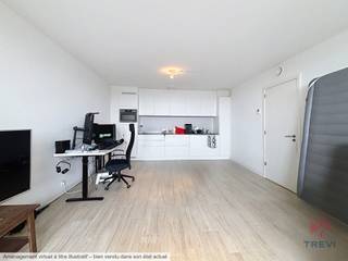 EVERE, vlakbij de NAVO. Mooi ONGEBOUWDE appartement van ± 62m² met een balkon van ± 4m², gelegen op de 8e verdieping van een gebouw uit 2017. Het...