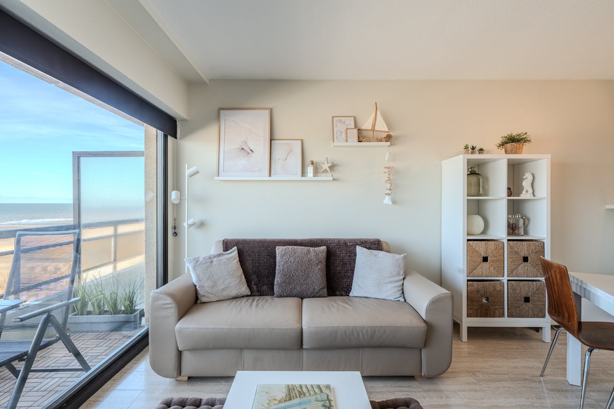 Studio spacieux pour 4 personnes avec terrasse et vue frontale phénoménale sur la mer à vendre - photo 5