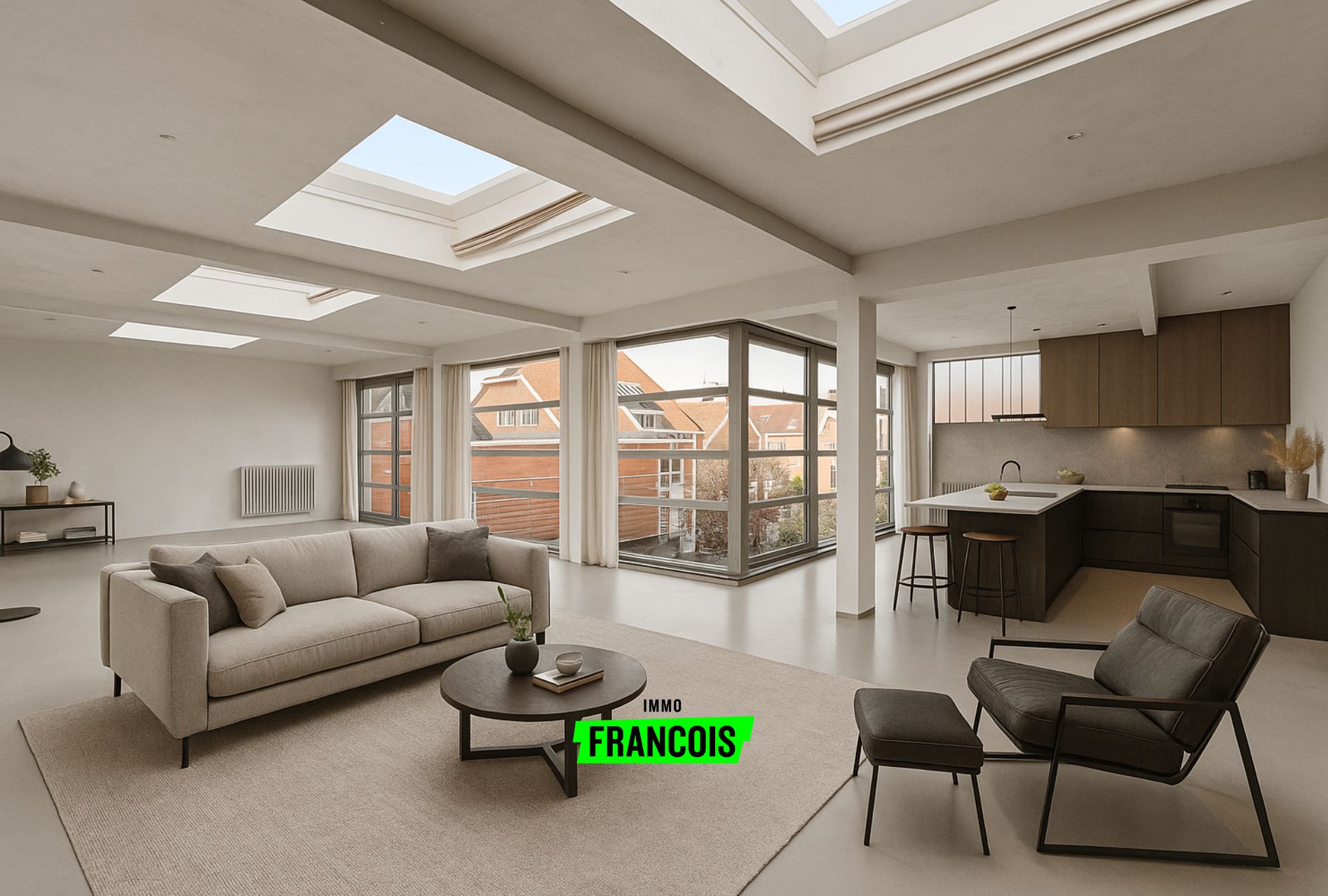 Exclusieve loft op topligging met mogelijkheid tot dakterras gelegen te Sint-Andries - foto 2