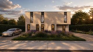 <p>Met trots presenteren wij deze twee moderne, charmante  en ruime (190 &amp;196m²) nieuwbouwwoningen in halfopen bebouwing op mooie percelen van 4a 40ca gelegen in het pittoreske Hulshout. Verkoop onder 6% BTW mogelijk!<br />Deze nog in ontwikkeling zijnde panden worden in 2027 opgeleverd.<br />De woningen zijn ontworpen met een focus op ruimte en functionaliteit, U heeft de mogelijkheid om deze volledig naar eigen wens in te richten.<br />U bevindt zich hier in een rustige buurt, ideaal voor gezinnen die het bruisende dorpsleven willen combineren met de sereniteit van het plattelandsleven.</p>

<p>Eens gerealiseerd, zal dit huis u ongetwijfeld de comfort en luxe bieden die u zoekt. Dit biedt een geweldige kans om een toekomstig thuis te creëren dat naadloos aansluit bij uw wensen, afwerking is nog volledig zelf te kiezen en intrekken in uw naar eigen smaak ingerichte droomwoning in 2027 is haalbaar.<br />Neem gerust contact met ons op voor meer informatie en ontdek hoe u dit huis kunt transformeren tot uw droomwoning.<br />Lastenboek en bouwplannen kan u vinden onder downloads. Info 0473/245102 of info@vandenvonder-decat.be.</p>