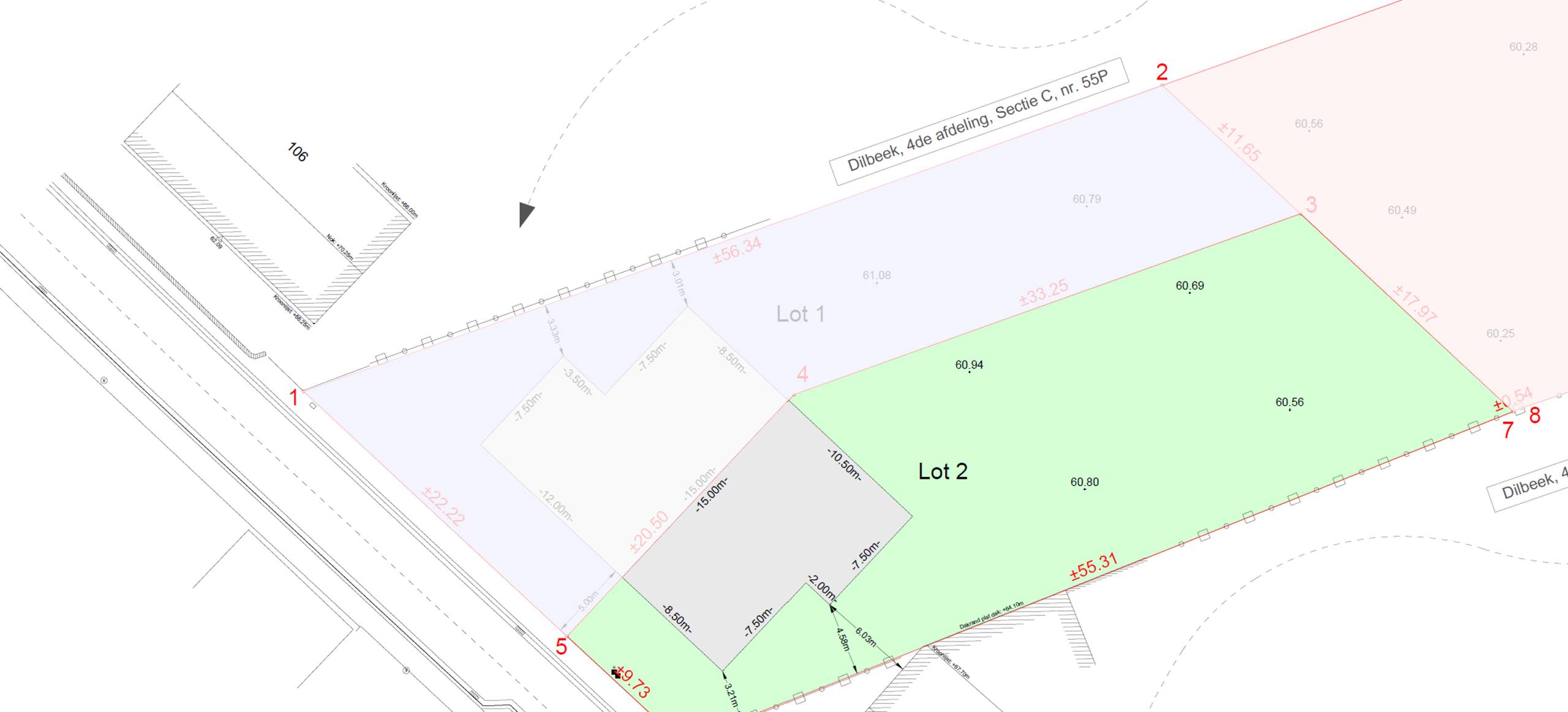 Bouwgrond 31a voor het oprichten van een half-open bebouwing - foto 4