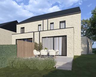 <p>Welkom in Glooizicht, een kleinschalig nieuwbouwproject met 4 hedendaagse woningen, rustig gelegen in het groene Lubbeek. Dit stijlvolle project combineert modern wooncomfort, energiezuinig wonen en een aangename woonomgeving op een strategische locatie nabij winkels, scholen, openbaar vervoer en belangrijke verbindingswegen.</p><p>De woningen werden ontworpen met bijzondere aandacht voor architectuur, lichtinval en leefkwaliteit. Dankzij de doordachte indeling geniet je van ruime leefruimtes die perfect aansluiten op het dagelijkse gezinsleven. Grote raampartijen zorgen voor een aangename natuurlijke lichtinval en creëren een open en luchtige sfeer in elke woning.</p><p>De hedendaagse architectuur wordt gecombineerd met kwalitatieve materialen en een duurzame afwerking. Hierdoor woon je niet alleen comfortabel, maar kies je ook voor een toekomstgerichte woning met aandacht voor energieprestaties en woonkwaliteit.</p><p>Elke woning beschikt over een private tuin waar je in alle rust kan genieten van het groene karakter van de omgeving. De combinatie van privacy, ruimte en rust maakt Glooizicht bijzonder aantrekkelijk voor gezinnen, koppels en investeerders die op zoek zijn naar een kwalitatieve woning in Lubbeek.</p><p>De ligging vormt een extra troef. Je woont hier in een rustige en aangename omgeving met het landelijke karakter van Lubbeek, terwijl dagelijkse voorzieningen en belangrijke verbindingswegen vlot bereikbaar zijn. Zo combineer je comfortabel wonen met een uitstekende mobiliteit.</p><p>Glooizicht biedt een unieke woonkans voor wie op zoek is naar een hedendaagse nieuwbouwwoning met tuin in Lubbeek. Mogelijkheid tot aankoop van parking. Ontdek zelf de charme, kwaliteit en woonrust van dit stijlvolle project.</p>