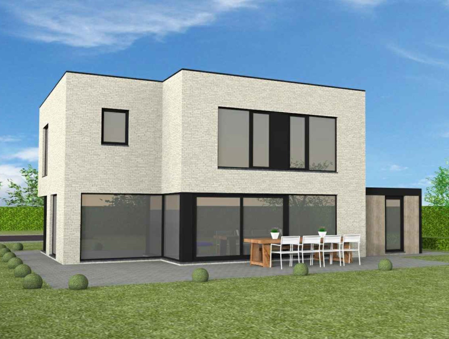 Bouwgrond voor open bebouwing op 717m2 - foto 2