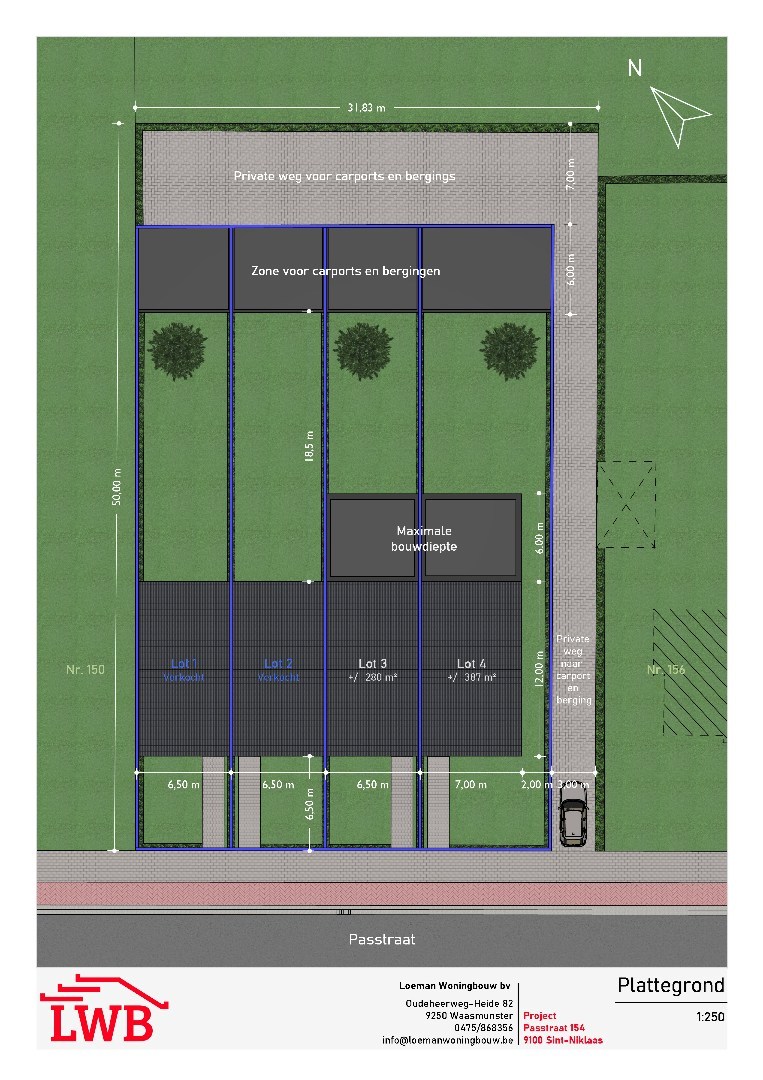 Landelijk gelegen bouwgrond voor HALF-OPEN bebouwing - foto 3