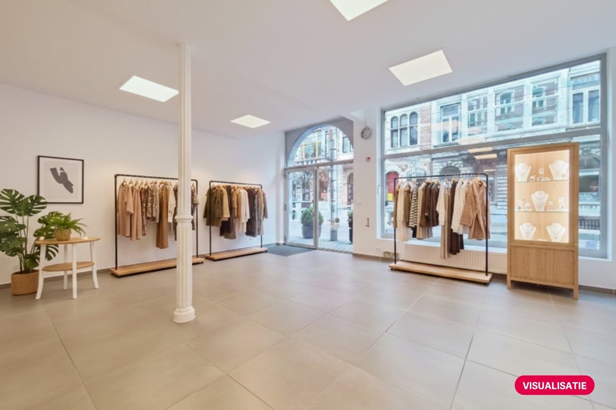 Bright commercial property (58 m²) for rent in the center of Ghent - photo 3