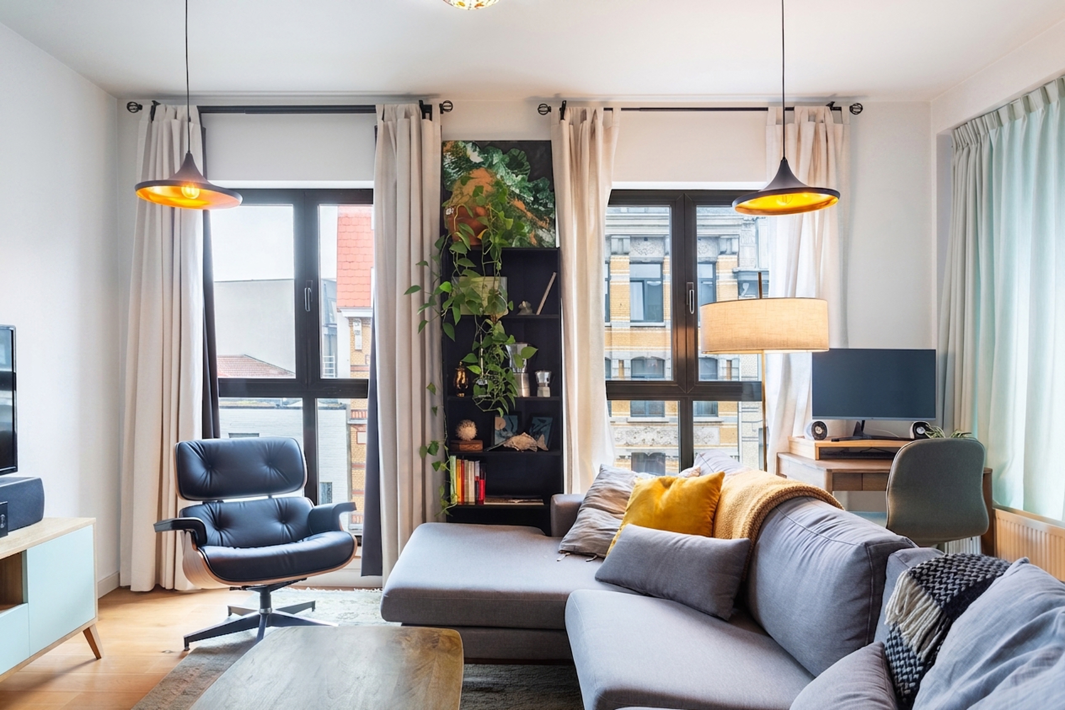2-slaapkamerappartement met terras op ’t Eilandje - foto 5