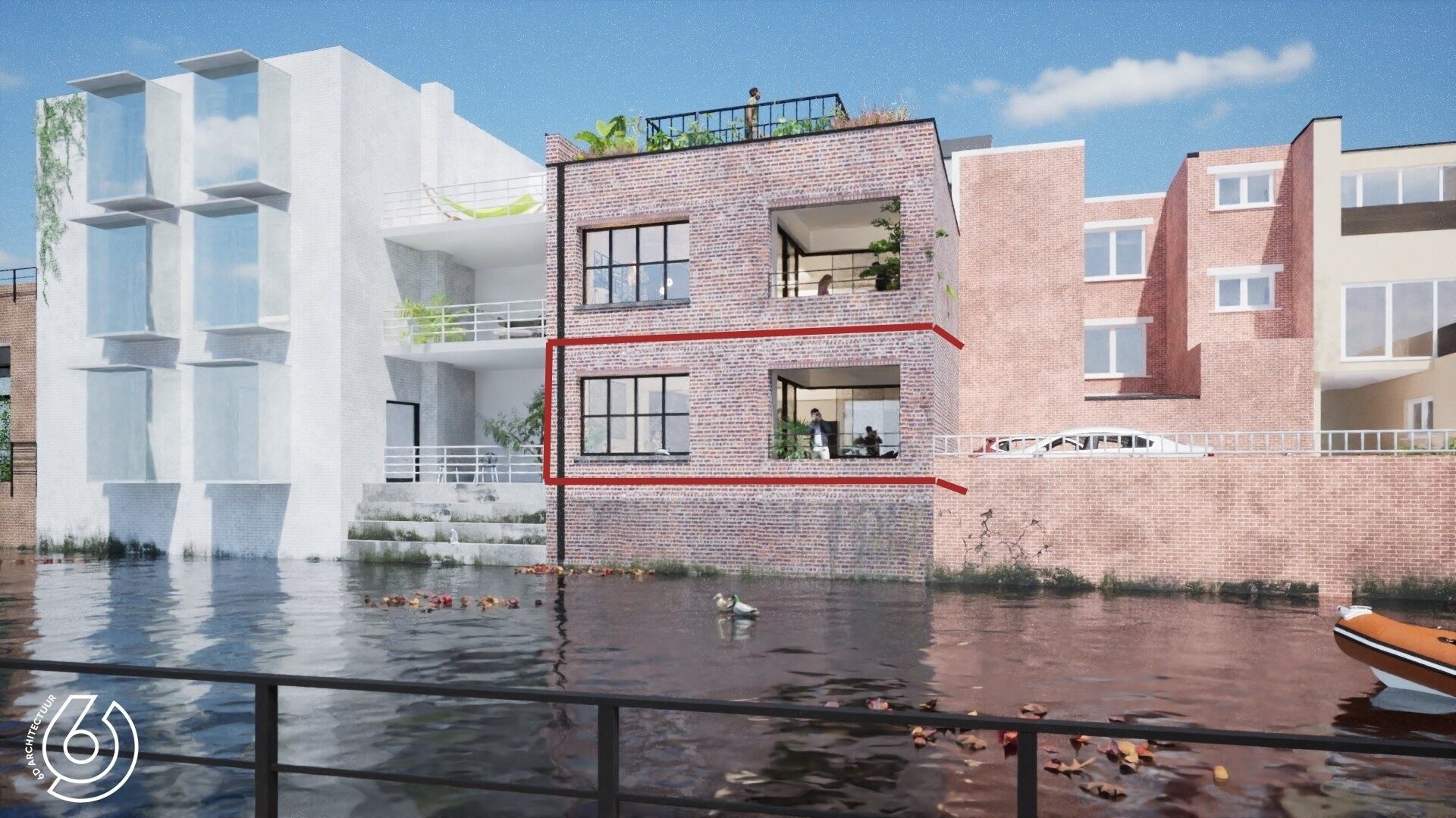 PAKHUYS 48 - LUXE GELIJKVLOERS APPARTEMENT AAN DE DIJLE - foto 3