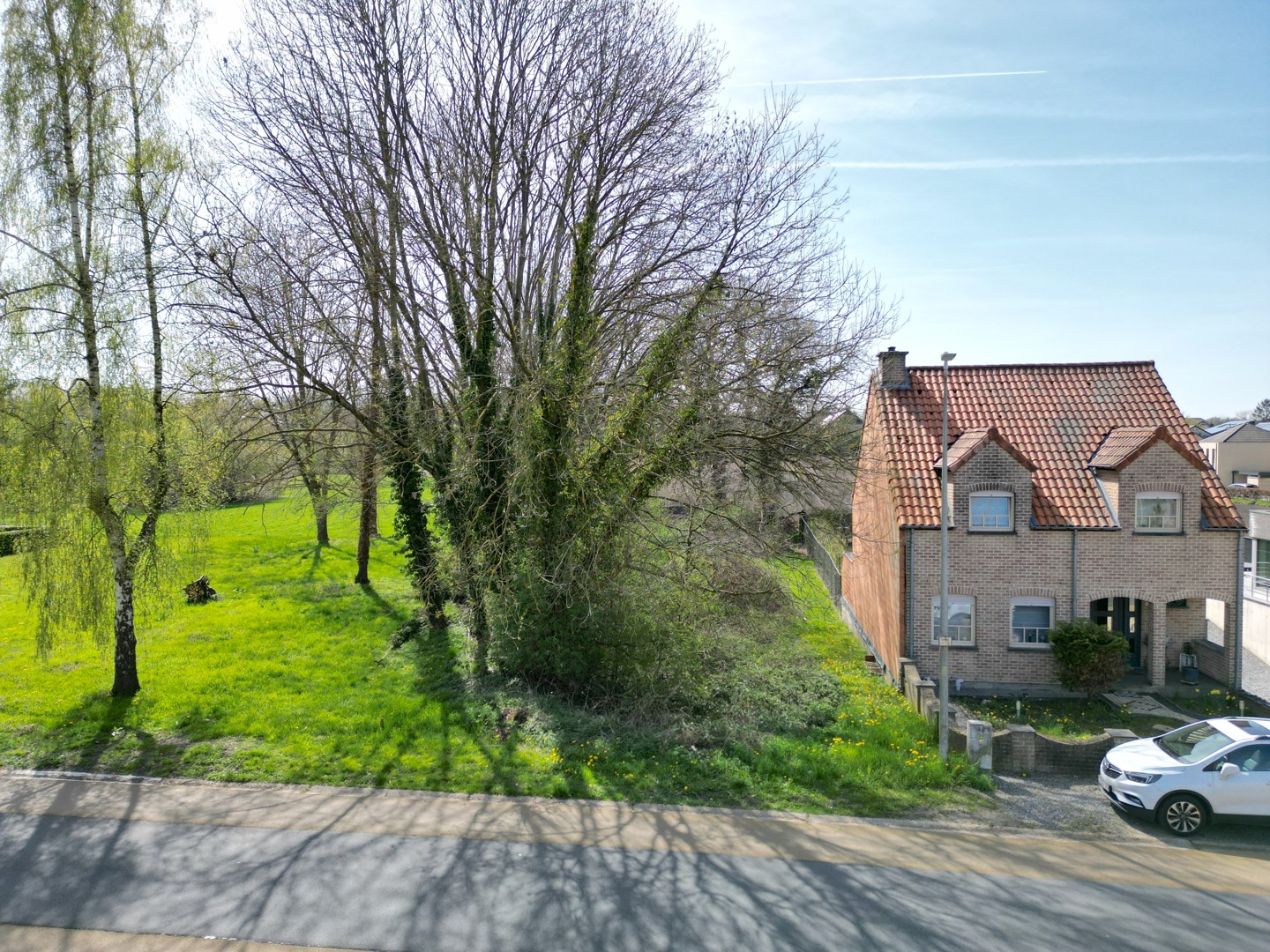 Zuid-west georiënteerde bouwgrond (Half-open) van 6a 45ca op een toplocatie in As - foto 3