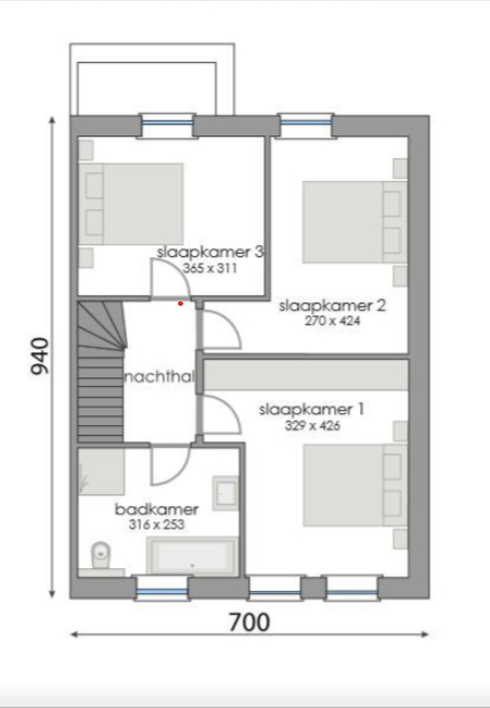 Maison à vendre à De Pinte avec 3 chambres - photo 3