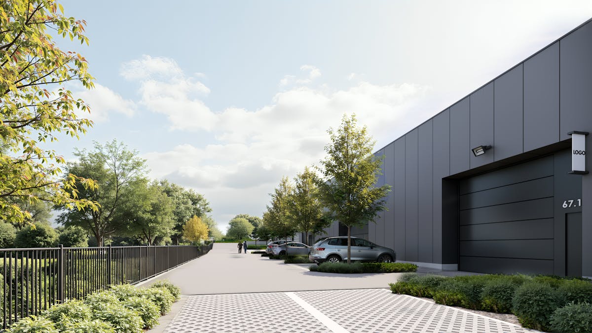 Nieuwbouw KMO-unit van ca. 1.220 m² (bruto) in project Krea - foto 4