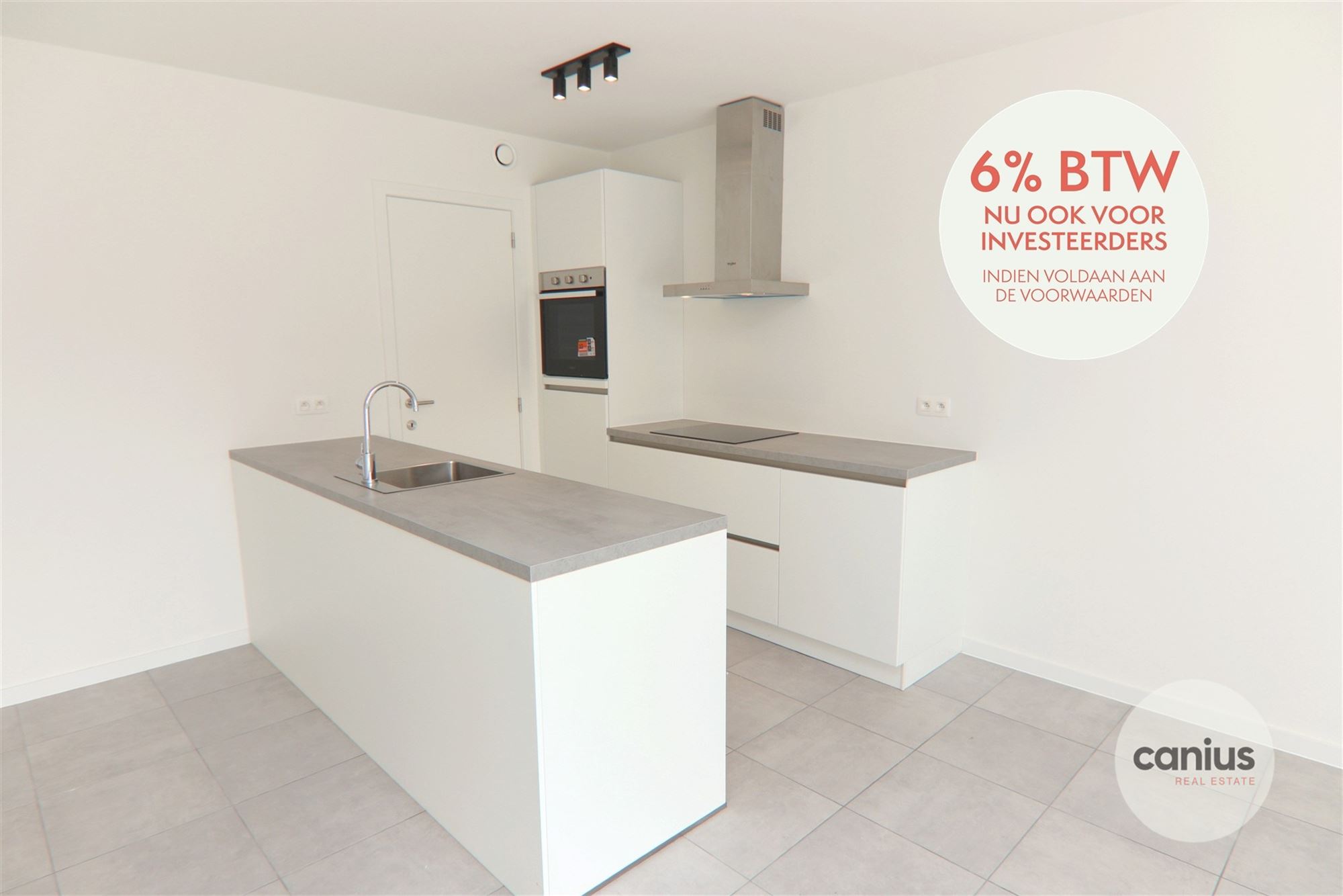 GESCHILDERD NIEUWBOUWAPP. IN HARTJE HASSELT MET 2 SLKS + TERRAS &amp; PARKING - foto 1