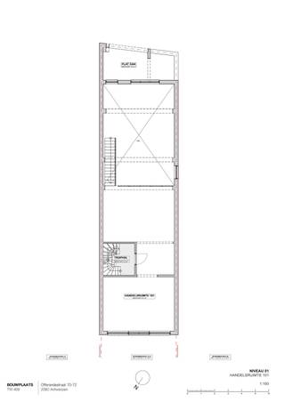 Bent u op zoek naar een interessante investering in Antwerpen? Dan is dit commercieel pand verspreid over de gelijkvloerse en tussenverdieping...