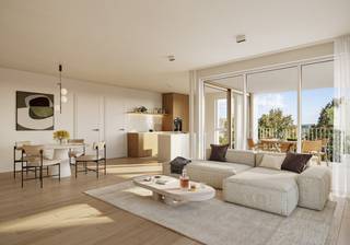 Dit luxueus appartement is perfect voor iedereen die op zoek is naar comfortabel en modern wonen. Het appartement is gelegen in een rustige buurt en beschikt over een ruim westgericht terras waar je heerlijk kunt genieten van de buitenlucht.<br /><br />Met 2 slaapkamers is dit appartement ideaal voor een klein gezin of een stel dat graag wat extra ruimte wil. Je geniet tevens van alle moderne gemakken en technologieën die bij een nieuwbouw horen.<br />Het appartement biedt voldoende ruimte om je eigen stempel te drukken op de inrichting en indeling van de woning. De open keuken en woonkamer zorgen voor een gezellige en uitnodigende sfeer, terwijl de grote ramen zorgen voor veel natuurlijk licht in de ruimte.<br /><br />Dit appartement is een fantatsische keuze voor wie op zoek is naar een comfortabele en moderne woonplek in Avelgem. Met een ideale ligging, een ruim terras en alle moderne voorzieningen, is dit appartement een droom die werkelijkheid wordt.<br /><br />Het is mogelijk een autostaanplaats en /of berging aan te kopen in de ondergrondse garage.<br /><br />De gepubliceerde prijzen zijn exclsuief BTW en kosten.
