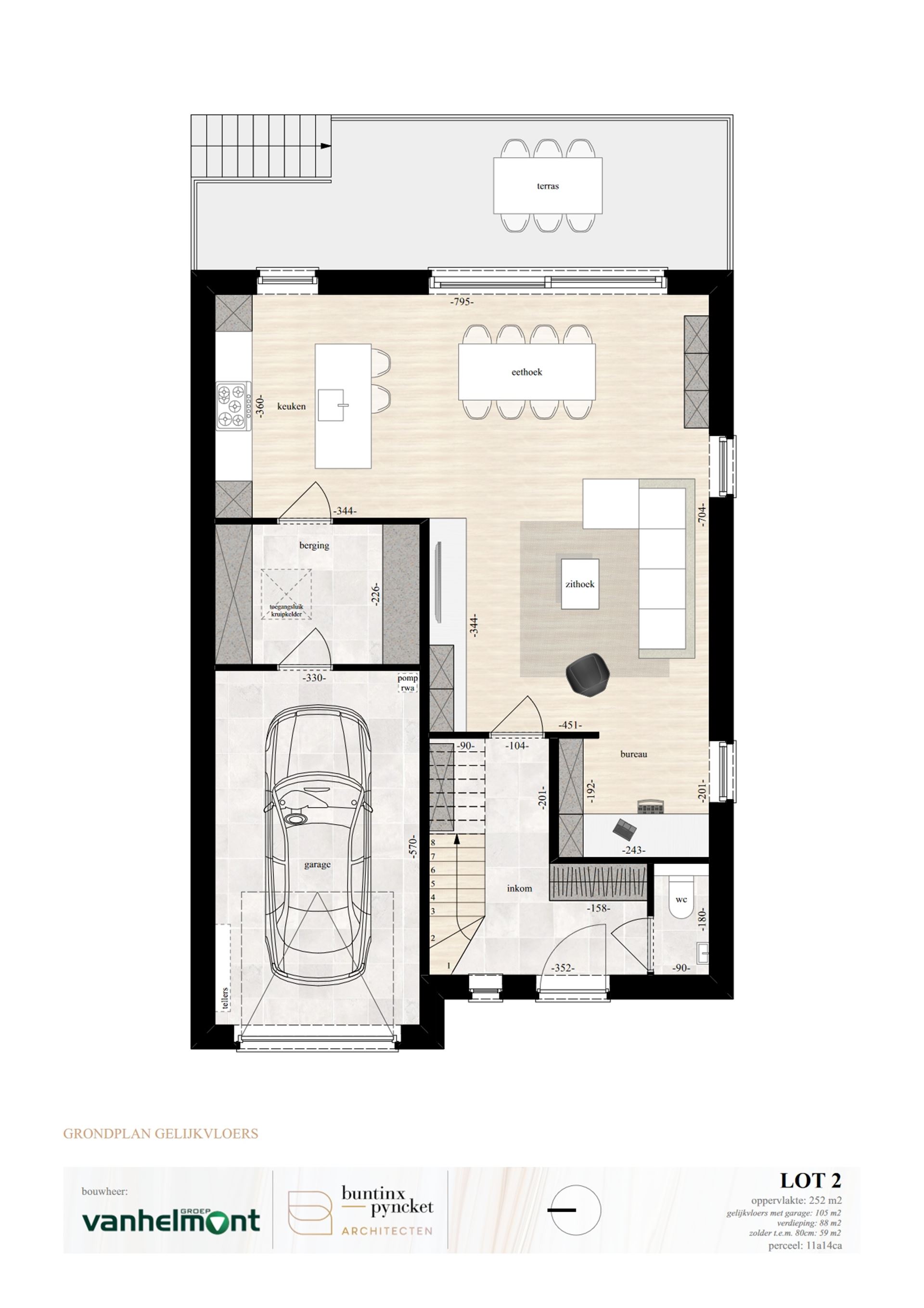 Maison à vendre à Meldert avec 4 chambres - photo 4