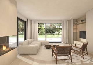 Moderne nieuwbouwvilla in een rustige buurt, ideaal georiënteerd voor optimaal daglicht.Indeling:Je wordt verwelkomd in een inkomhal met vestiaire en...