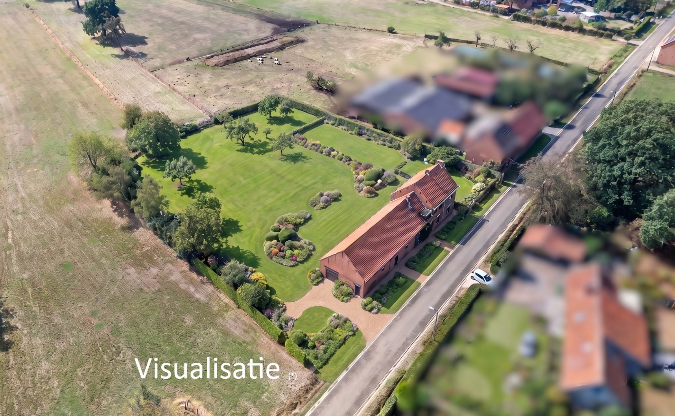 LUMMEN - Totaal te renoveren hoeve met schuur op 1,4ha - foto 5