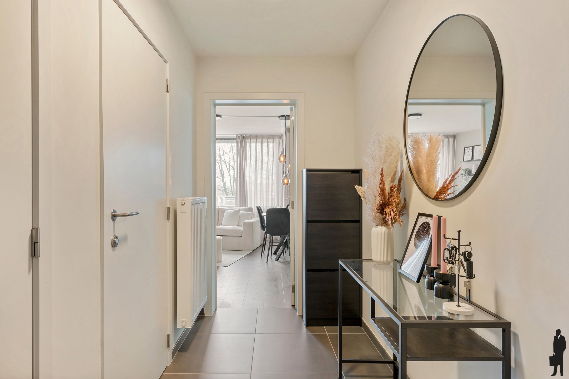 Gerenoveerd 1 slpk. appartement met groot terras in het centrum van Meer. - foto 4