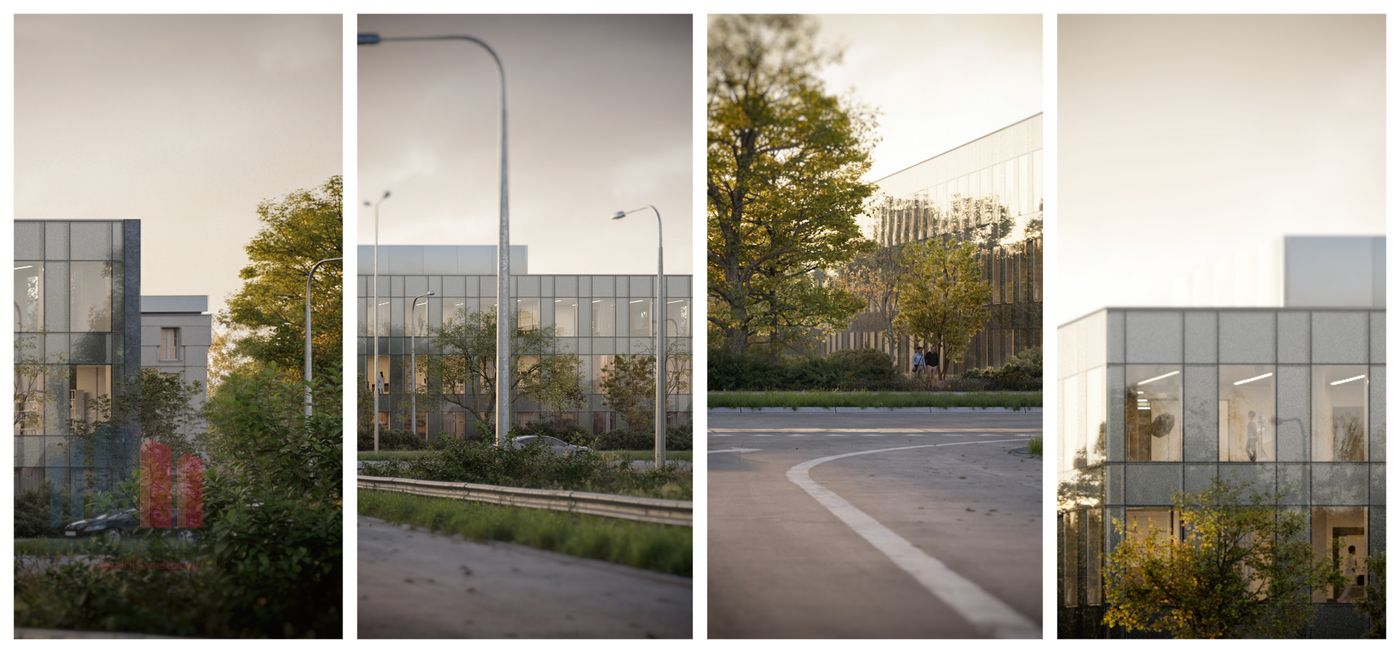 High-end kantoren "The Connector Hub" langs de Brusselsesteenweg te Melle - foto 4