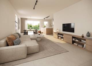 <br />Zoek jij een energiezuinige nieuwbouwwoning op een ideale locatie? Bekijk dan even deze fraaie halfopen bebouwing in hedendaags landelijke stijl. De woning maakt deel uit van ons nieuwbouwproject in Ranst. In een kindvriendelijke buurt, in Broechem, dicht bij alle voorzieningen.<br /><br />Het is een zeer energie-efficiënte woning (E-peil 12), uitgerust met geothermische warmtepomp, vloerverwarming, ventilatie met warmterecuperatie en zonnepanelen.<br /><br />Deze ruime gezinswoning heeft een optimale indeling met o.m. een lichtrijke leefruimte, ingerichte eilandkeuken en badkamer, 4 slaapkamers, ruime zuidwest gerichte tuin met gezellig terras, veel berging, een oprit, carport. <br /><br />Danneels werkt jouw nieuwe woning sleutel-op-de-deur voor je af voor een vaste prijs en tegen een afgesproken einddatum. Jij kiest de keuken- en badkamerinrichting, vloer- en wandtegels bij onze partners. Onze klantenbegeleider staat voor je klaar met advies op maat.