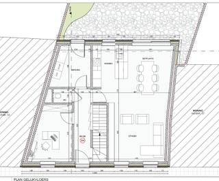 Maison à démolir dans la commune d'Ename. Belle et idyllique propriété sur une superficie d'environ 650 m2La vente comprend un permis de construire...